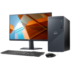 DELL 戴尔 灵越3910 23.8英寸家用办公电脑主机（i5-12400F、16GB、256GB +1T 2GB独显）