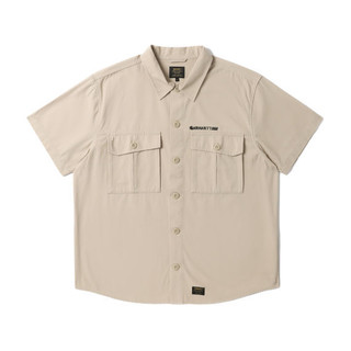 carhartt WIP 男士短袖衬衫 221038I 米黄色 S