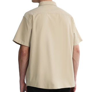 carhartt WIP 男士短袖衬衫 221038I 米黄色 L