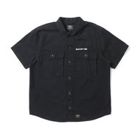 carhartt WIP 男士短袖衬衫 221038I 黑色 M