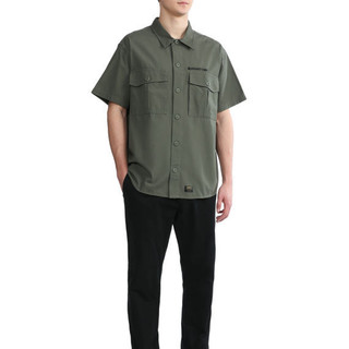carhartt WIP 男士短袖衬衫 221038I 绿色 M