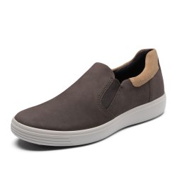 【省350元】爱步男士休闲鞋_ecco 爱步 真皮一脚蹬懒人鞋板鞋休闲鞋