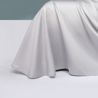 MERCURY 水星家纺 摩洛哥之夜 全棉床单 银色 180*230cm