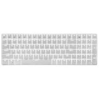 ROYAL KLUDGE RK860 100键 2.4G蓝牙 多模无线机械键盘 白色 TTC月白轴 单光
