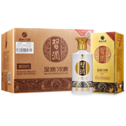 XIJIU 习酒 金质 第四代 53度酱香型白酒 500ml*6瓶