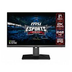 MSI 微星 MAG274QRX 27英寸IPS显示器（2560×1440、240Hz、126%sRGB、HDR400、Type-C 15W）