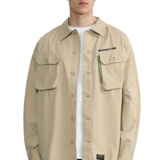 carhartt WIP 男士长袖衬衫 221037I 米黄色 L