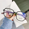 Erilles  潮流时尚复古木纹方框眼镜 +非球面镜片 1.61折射率