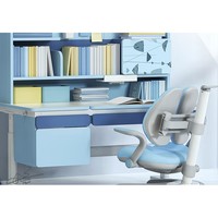 儿童学习书桌椅组合 收藏家6Pro++贝壳7Pro 蓝