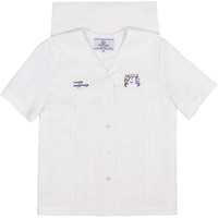 Kyouko 梗豆 软萌兔联名款 JK制服 水手服 女士夏服上衣 016125 奶白色 S