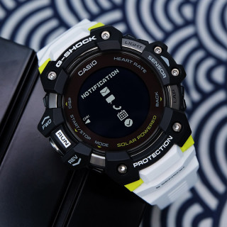 casio 卡西欧 猫人三代g-shock新款心率防水智能手表男gbd-h1000-1-1