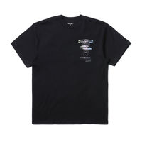 carhartt WIP 男士圆领短袖T恤 030183I 黑色 L