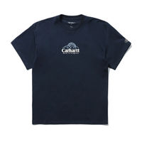 carhartt WIP 男士圆领短袖T恤 029978I 蓝色 M