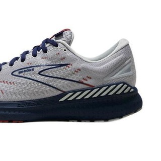 BROOKS 布鲁克斯 Glycerin GTS 甘油 19 男子跑鞋 1103571D002 灰/云淡灰/暗夜蓝 42