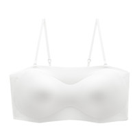 HUXI 乎兮 零感系列 女士抹胸 HX172002-130 米白 M