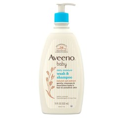 Aveeno 艾惟诺 美国艾惟诺/艾维诺Aveeno宝宝婴儿童新生儿可用滋润保湿婴童洗沐洗发沐浴二合一