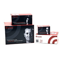 brembo 布雷博 打孔刹车盘 前盘 两轮装 奥迪A4L B8