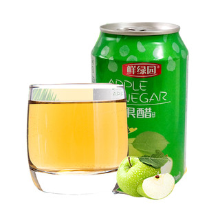 鲜绿园 苹果醋310ml*12罐整箱饮品