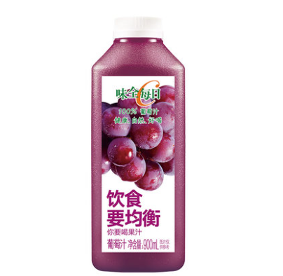 88VIP：WEICHUAN 味全 每日C葡萄汁 900ml