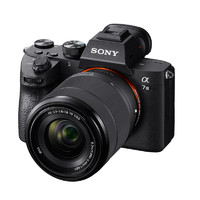 SONY 索尼 Alpha 7 III 全画幅新基准微单 标配套装数码相机(黑色 约2420万有效像素 SEL2870镜头 ILCE-7M3K/A7M3/α7 III)