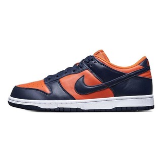 NIKE 耐克 Dunk Low 中性休闲运动鞋 CU1727-800 蓝橙色 35.5