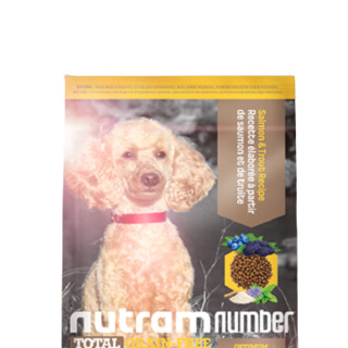 nutram 纽顿 无谷低升糖系列 T28鲑鱼鳟鱼小型犬全阶段狗粮 1.82kg