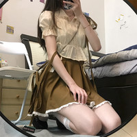 尺呎间 Lolita洛丽塔 莉莉丝 蕾丝短袖衬衫
