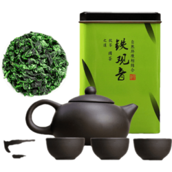 正宗特级清香型铁观音500g 赠紫砂茶具一套