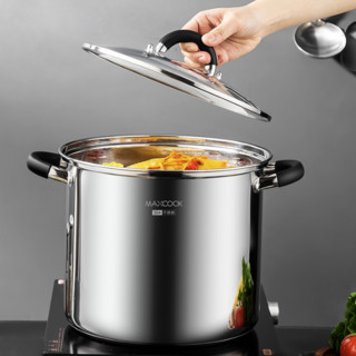 MAXCOOK 美厨 MCT3387 汤锅(22cm、6.5L、304不锈钢)