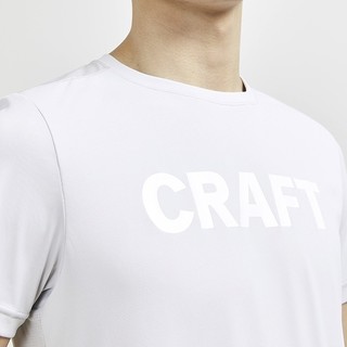 CRAFT Core Charge Logo 男子运动T恤 1910664 白色 XL