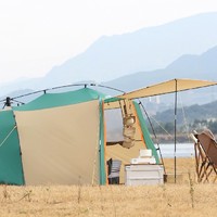 TAWA 帐篷户外便携折叠一室二厅野餐隧道露营防雨加厚自动装备用品