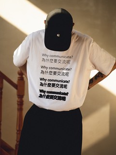 BDCT  史嘉丽 社恐印花男士T恤