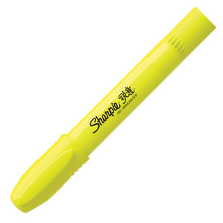 Sharpie 锐意 圆头荧光笔 黄色 12支装
