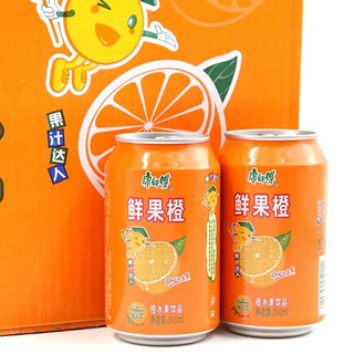 康师傅 鲜果橙 橙水果饮品 310ml*24罐