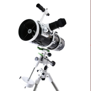 Sky-Watcher 星达 天文望远镜套机 白色/黑色 (小黑单速+EQ3D赤道仪铝脚)