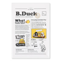 OurStoryBegins 初品 B.Duck系列 JTB5096-9240D 胶套本 B5 午餐鸭 单本装