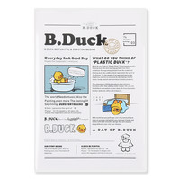 OurStoryBegins 初品 B.Duck系列 JTB5096-9240D 胶套本 B5 休闲鸭 单本装