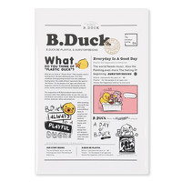 OurStoryBegins 初品 B.Duck系列 JTB5096-9240D 胶套本 B5 甜品鸭 单本装