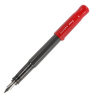 PILOT 百乐 钢笔 kakuno系列 FKA-1SR 红色黑杆 F尖 单支装