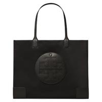 TORY BURCH 汤丽柏琦 ELLA系列 女士托特包 87116 黑色 大号