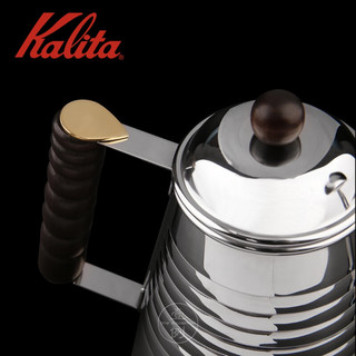 Kalita wave防烫菠萝木柄鹤嘴不锈钢咖啡手冲壶700 Kalita-不锈钢-鹤嘴壶