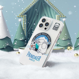 魅族 PANDAER 「独角兽」磁吸手机壳 雪人大冒险  iPhone 13 Pro Max适用 磁吸充电 磨砂材质 全包版型