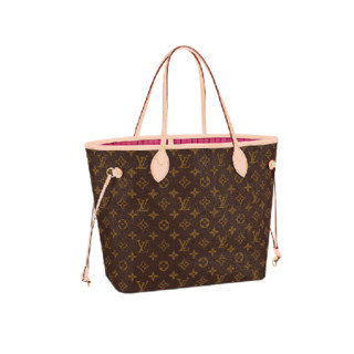 LOUIS VUITTON 路易威登 NEVERFULL系列 女士中号手袋 M41178 牡丹粉