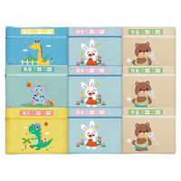 金枝叶 A001 双层科目分类袋 语文+数学+英语+综合3个+作业3个 9个装