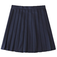 喵鹿森屿 JK制服 女士短裙袜子套装 绀色 42cm M