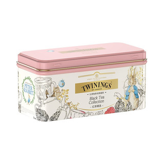 TWININGS 川宁 比得兔联名限定款 红茶礼盒装 3口味 2g*18袋（英式早餐+豪门伯爵+仕女伯爵）