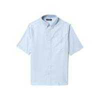 FRED PERRY 佛莱德·派瑞 男士短袖衬衫 FPXSRSM3027MI 蓝色 S