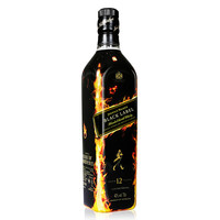 JOHNNIE WALKER 尊尼获加 火焰版 12年 黑牌 调和 苏格兰威士忌 40%vol 700ml