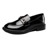 YEARCON 意尔康 女士中跟乐福鞋 Y562ZB49474W 黑色 39