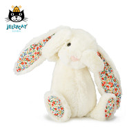 jELLYCAT 邦尼兔 英国jellycat邦尼兔子毛绒玩具花耳朵宝宝女生玩偶包邮